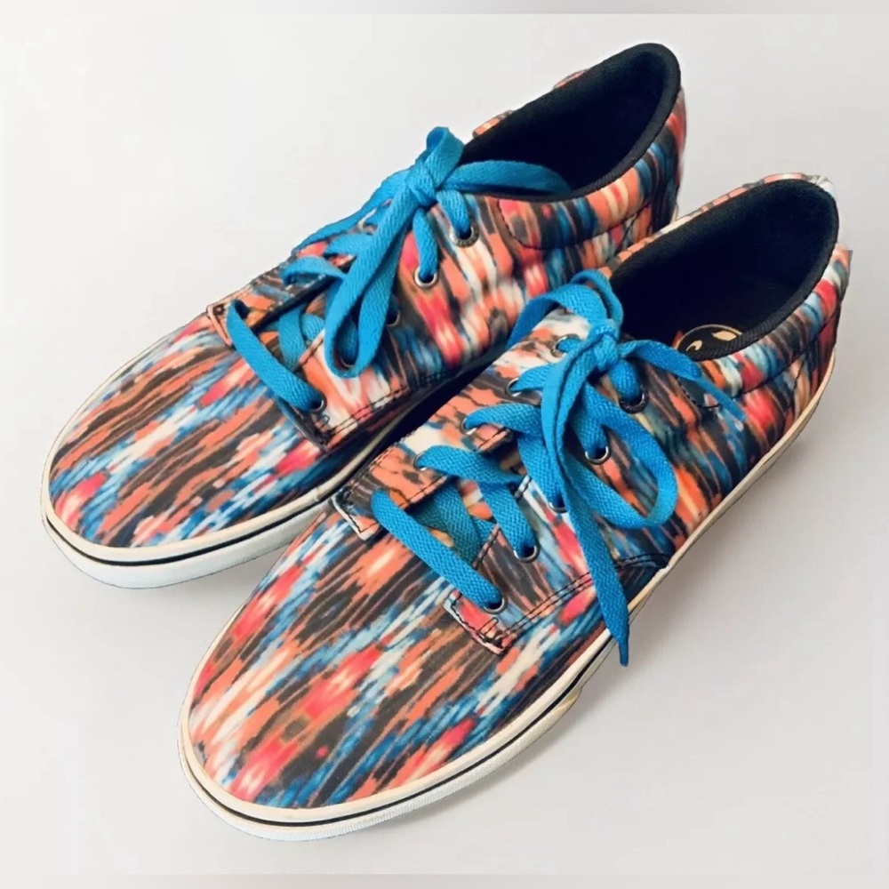 The Hundreds Sneakers Valenzuela Rainbow Flames Size 10 Men’s Shoes